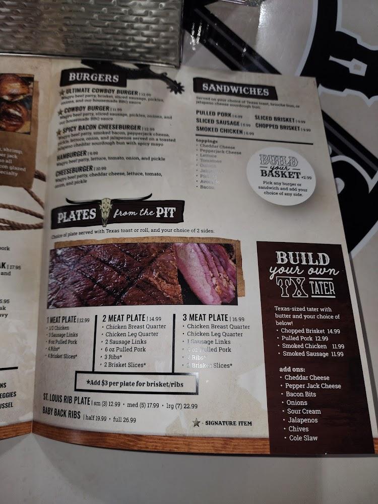Texas Smoking guns Menu image 3